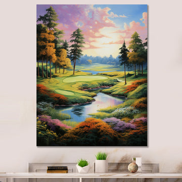 Golf Enchanted Greens - Golf Canvas Wall Art